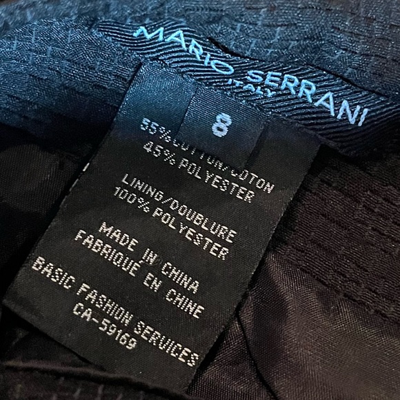 Marrio Serrani Black Woven Skirt - Picture 6 of 10